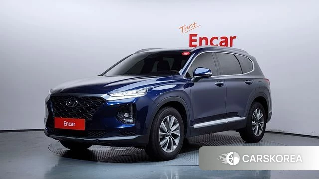 Hyundai Santa Fe TM 2020 Синий из Кореи