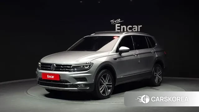 Volkswagen Tiguan Allspace 2020 Серый из Кореи