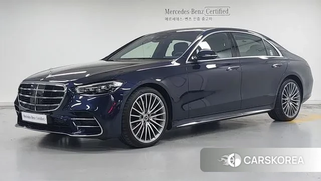 Mercedes-Benz S-Class W223 2024 Синий из Кореи