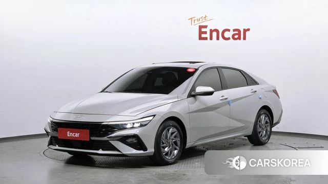 Hyundai The New Avante (CN7) 2024 Серый из Кореи