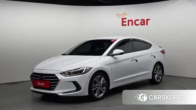 Hyundai Avante AD 2018 Белый из Кореи