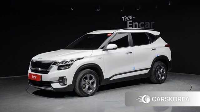 Kia Seltos 2022 Белый из Кореи