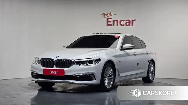 BMW 5 Series (G30) 2018 Белый из Кореи