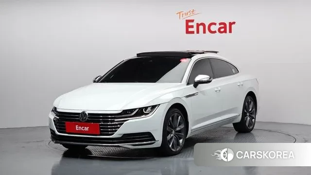 Volkswagen Arteon 2020 Белый из Кореи