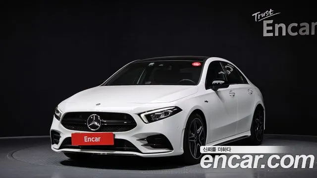 Mercedes-Benz A-Class W177 2023 Белый из Кореи