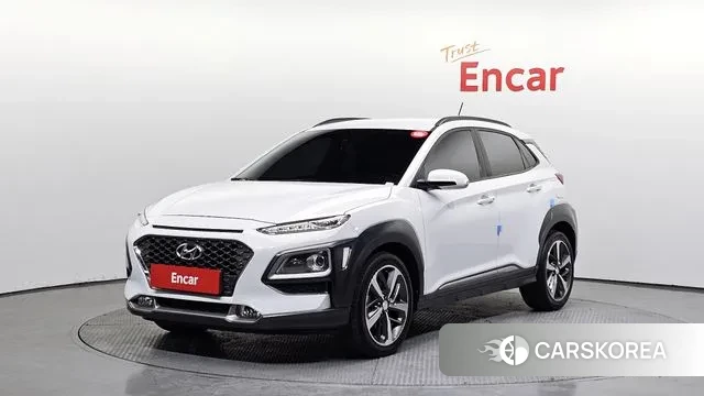 Hyundai Kona 2019 Белый из Кореи