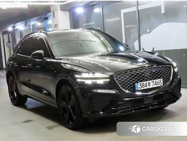 Genesis GV70 2021 Черный из Кореи