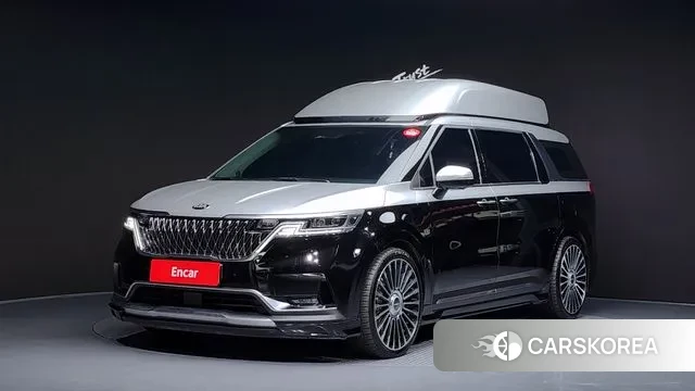 Kia Carnival 4th generation 2021 Черный двухцветный из Кореи