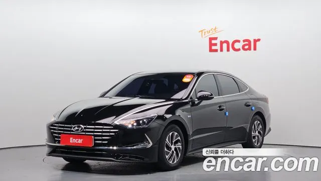 Hyundai Sonata Hybrid (DN8) 2020 Черный из Кореи