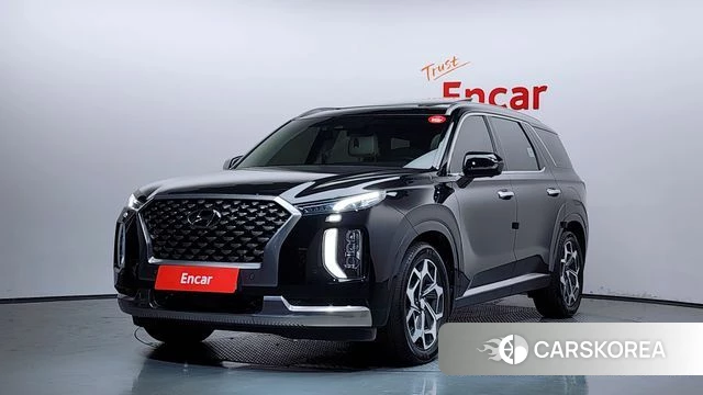 Hyundai Palisade 2021 Черный из Кореи