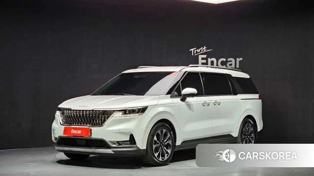 Kia Carnival 4th generation 2023 Белый из Кореи