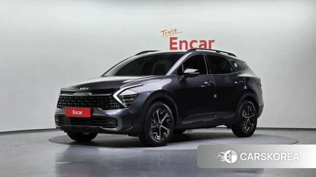 Kia Sportage 5th Generation Hybrid 2023 Серый из Кореи