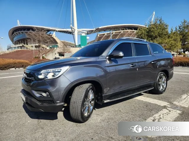 Ssangyong Rexton Sports 2018 Серый из Кореи