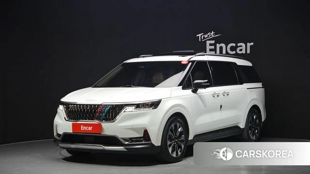 Kia Carnival 4th generation 2023 Белый из Кореи