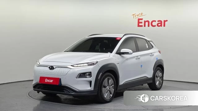 Hyundai Kona Electric 2020 Белый из Кореи