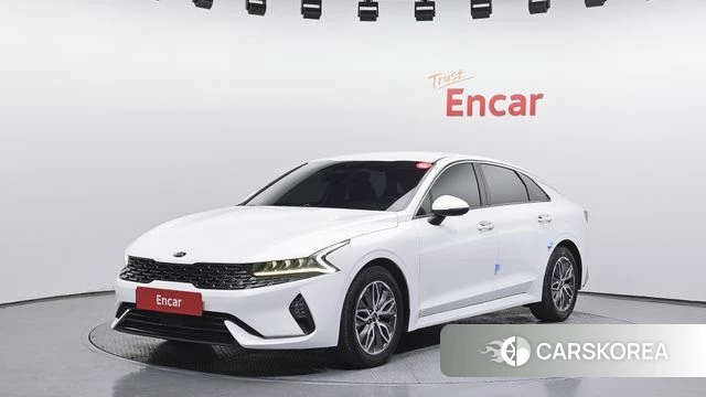 Kia K5 Hybrid 3rd Generation 2021 Белый из Кореи