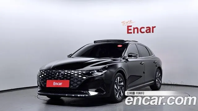 Hyundai The New Grandeur IG Hybrid 2020 Черный из Кореи