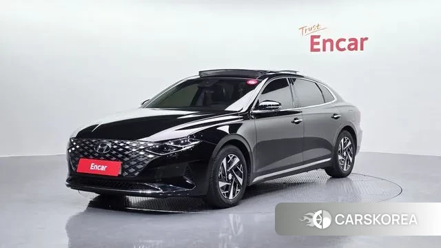 Hyundai The New Grandeur IG Hybrid 2022 Черный из Кореи