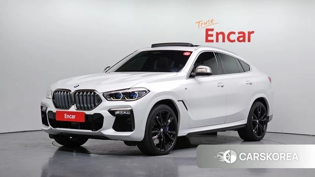 BMW X6 (G06) 2020 Белый из Кореи