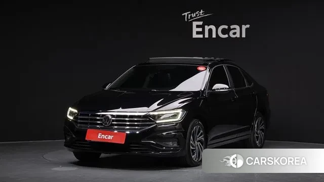 Volkswagen 7th Generation of Jetta 2020 Черный из Кореи