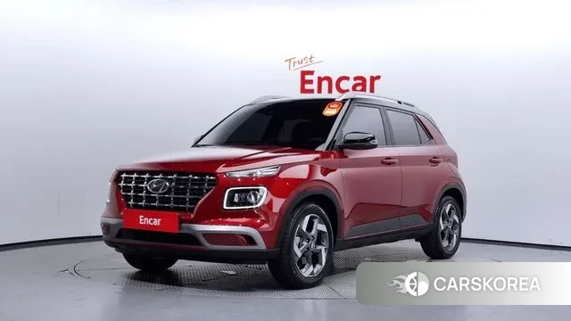 Hyundai Venue 2023 Красный из Кореи