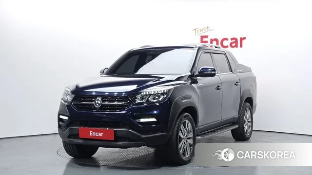 Ssangyong Rexton Sports 2019 Синий из Кореи