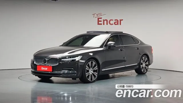 Volvo S90 2022 Серый из Кореи