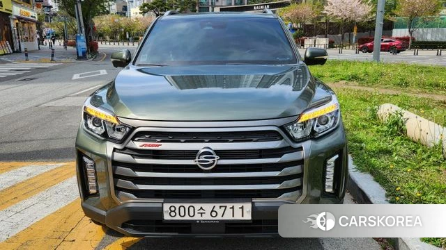 Ssangyong The New Rexton Sport 2022 Светло-зеленый из Кореи