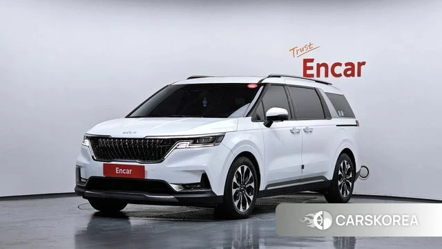 Kia Carnival 4th generation 2021 Белый из Кореи
