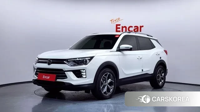 Ssangyong Beautiful Korando 2021 Белый из Кореи
