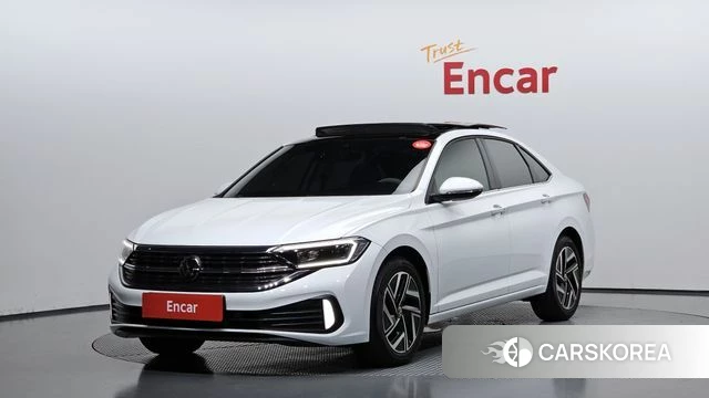 Volkswagen 7th Generation of Jetta 2024 Белый из Кореи