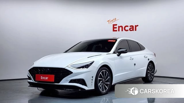 Hyundai Sonata (DN8) 2020 Белый из Кореи