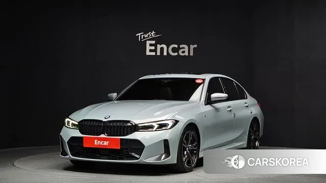 BMW 3 Series (G20) 2022 Светло-серебряный цвет из Кореи