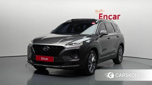 Hyundai Santa Fe TM 2018 Серый из Кореи