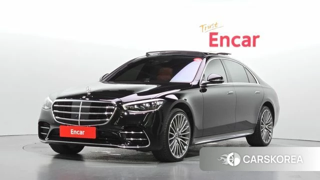 Mercedes-Benz S-Class W223 2023 Черный из Кореи
