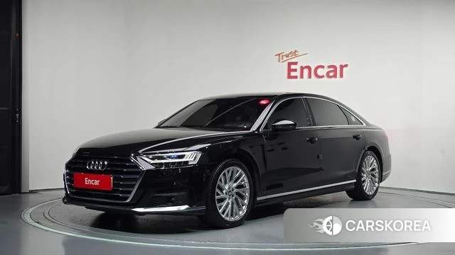 Audi A8 (D5) 2021 Черный из Кореи