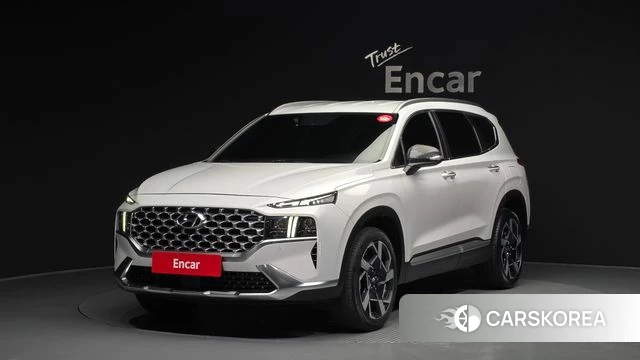 Hyundai The New Santa Fe 2021 Белый из Кореи