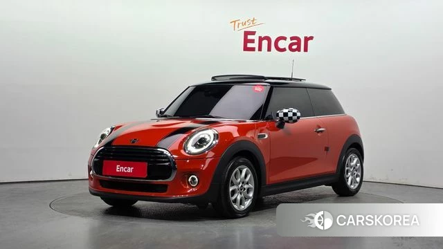 Mini Cooper 2021 Оранжевый из Кореи