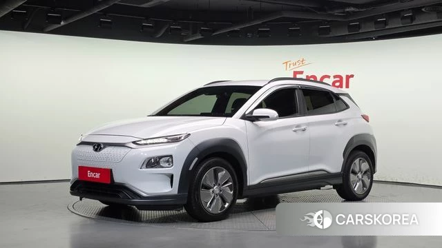 Hyundai Kona Electric 2020 Белый из Кореи
