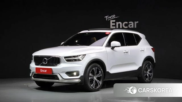 Volvo XC40 2021 Белый из Кореи