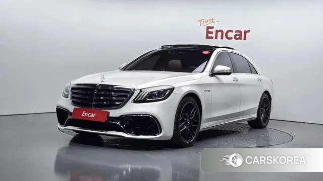 Mercedes-Benz S-Class W222 2019 Белый из Кореи