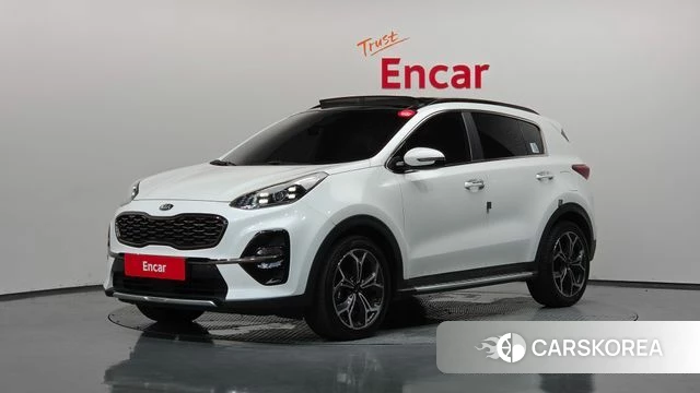 Kia Sportage The Bold 2019 Белый из Кореи