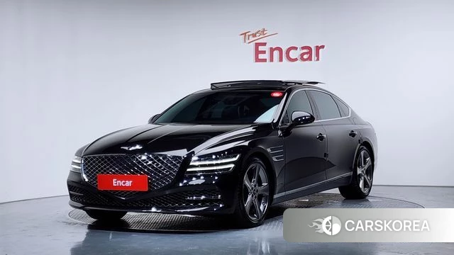 Genesis G80 (RG3) 2020 Черный из Кореи