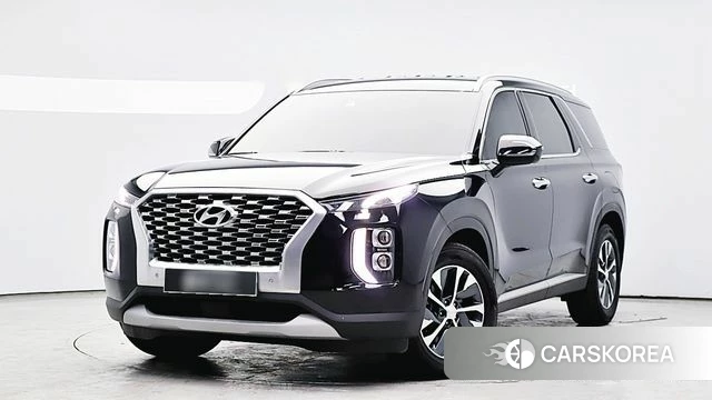 Hyundai Palisade 2022 Черный из Кореи