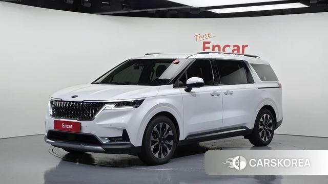 Kia Carnival 4th generation 2021 Белый из Кореи
