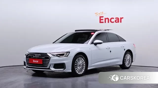 Audi A6 (C8) 2021 Белый из Кореи