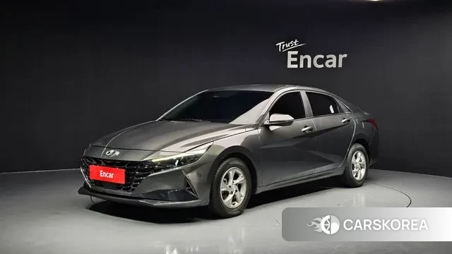 Hyundai Avante (CN7) 2021 Серый из Кореи