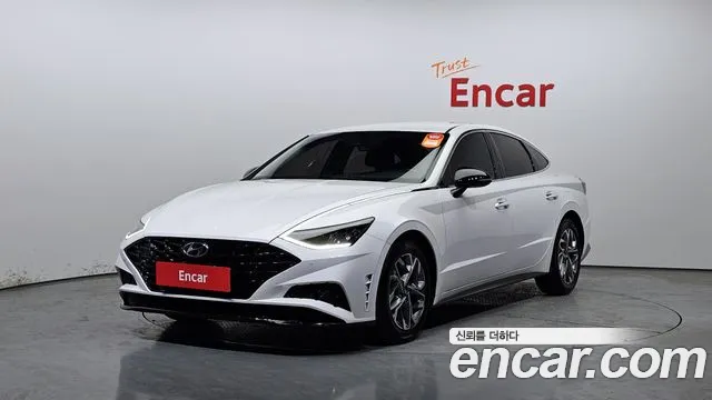 Hyundai Sonata (DN8) 2021 Белый из Кореи