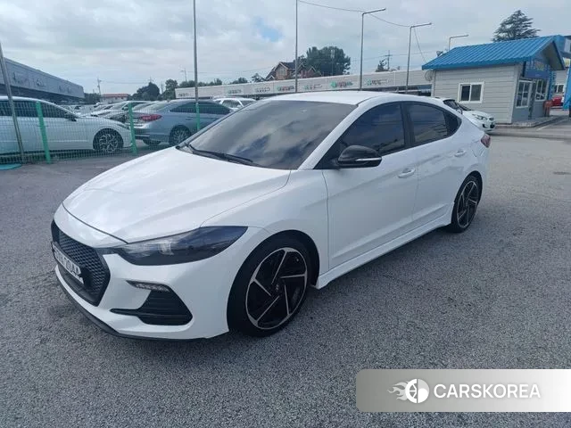 Hyundai Avante AD 2018 Белый из Кореи