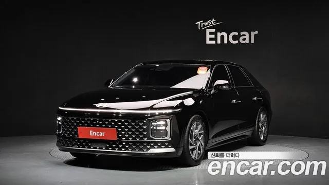 Hyundai Grandeur Hybrid (GN7) 2023 Черный из Кореи